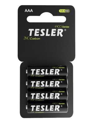Батарейки TESLER R03-4 (ZINC Carbon) SIZE AAA 4 штуки ( упаковка 60 шт.) отличное качество