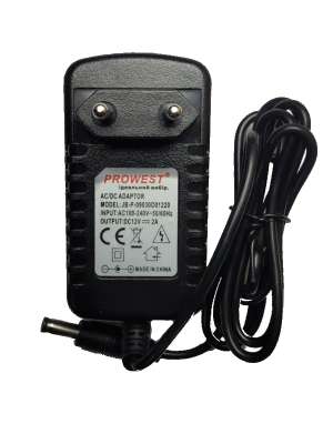 Блок питания 12V 2А коннектор 2,1 х 5,5 мм