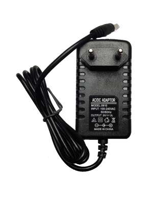 Блок питания 9V 1А конектор  2,5 х 5,5 мм