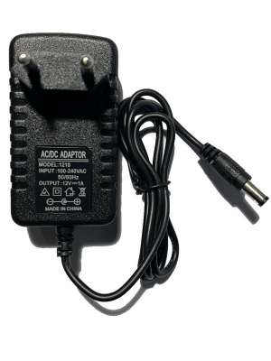 Блок питания 12V 1А коннектор 2.5 х 5.5 мм