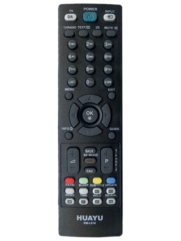 Универсальный пульт HUAYU RM-L810 для телевизора LG 