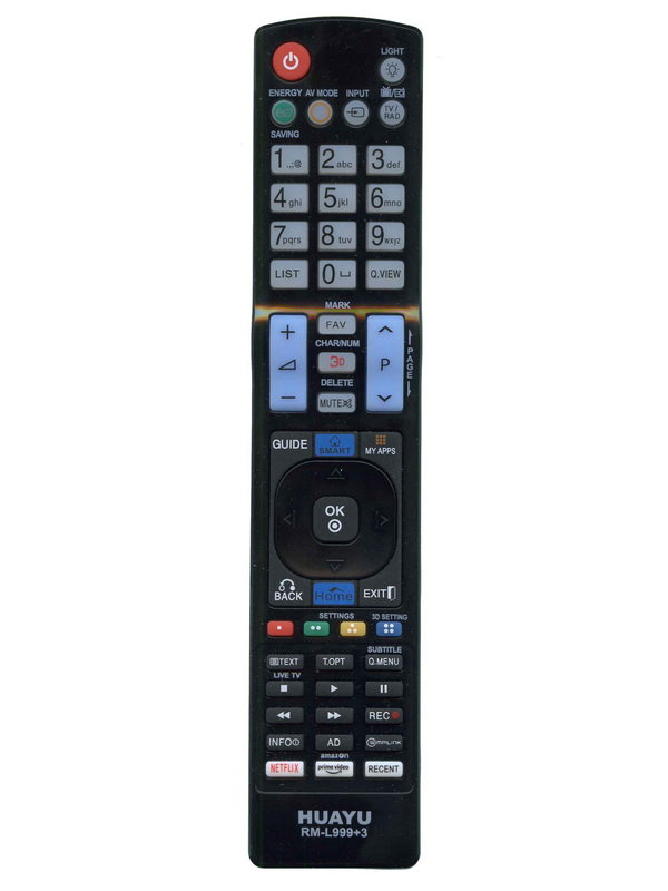 Универсальный пульт HUAYU RM-L999+3 для телевизора LG