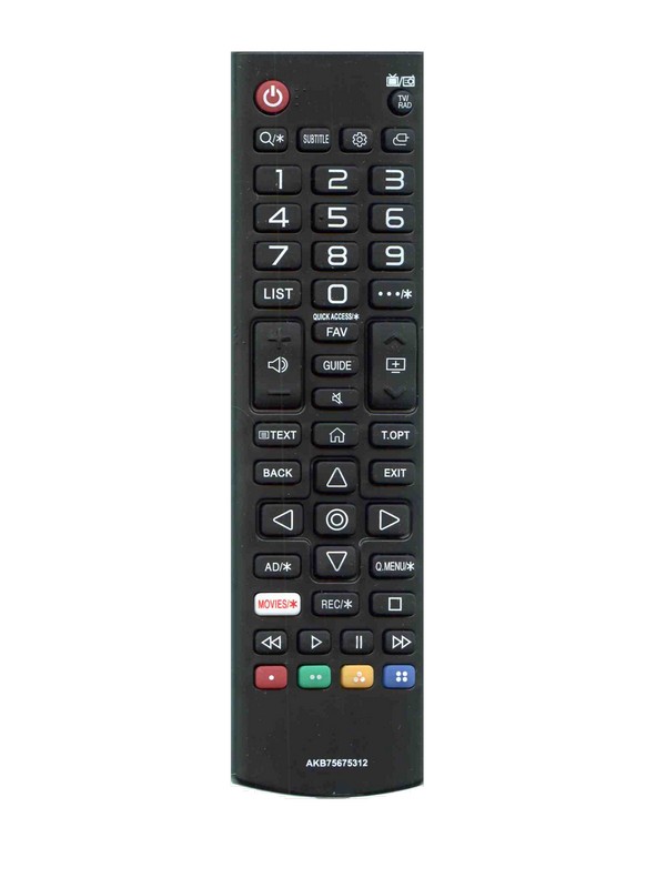 Пульт для телевизора LG AKB75675312