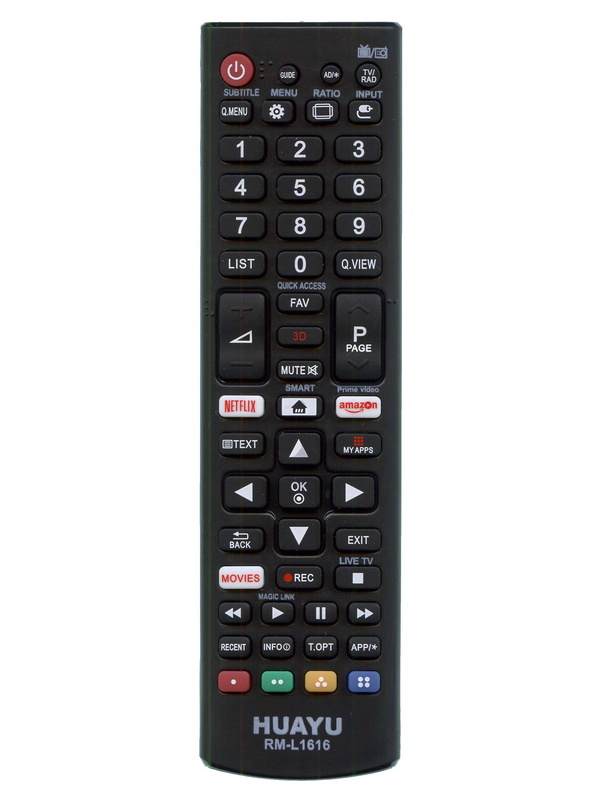 Универсальный пульт HUAYU RM-L1616 для телевизоров LG