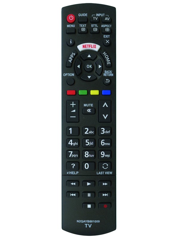 Пульт для телевизора Panasonic N2QAYB001009, N2QAYB001001