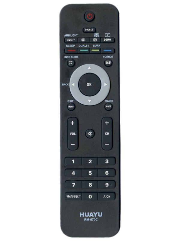 Универсальный пульт HUAYU RM-670C для телевизоров Philips