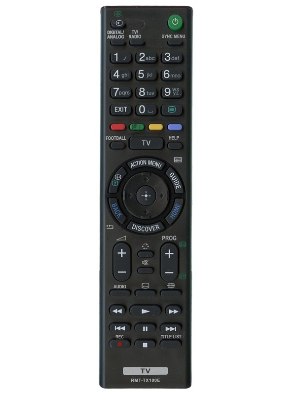 Пульт для телевизора Sony RMT-TX100E NETFLIX