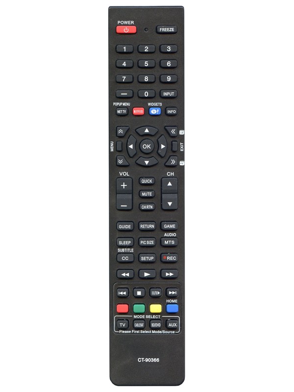 Пульт для телевизора TOSHIBA CT-90366