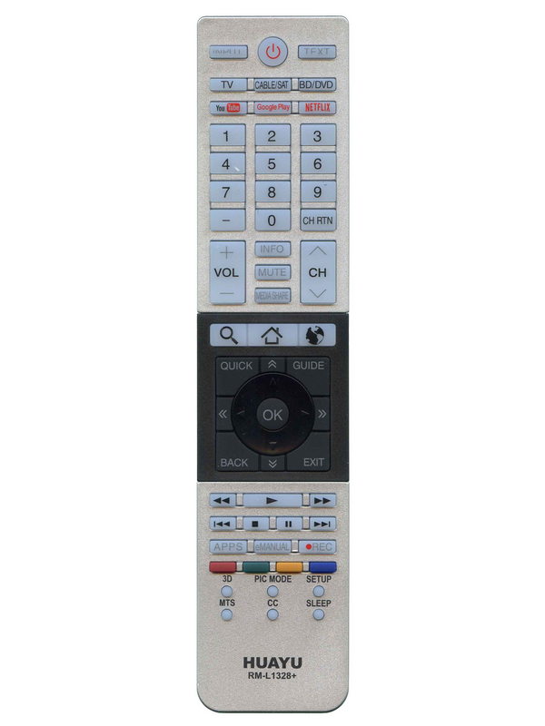 Пульт универсальный Toshiba RM-L1328 для LCD/LED TV