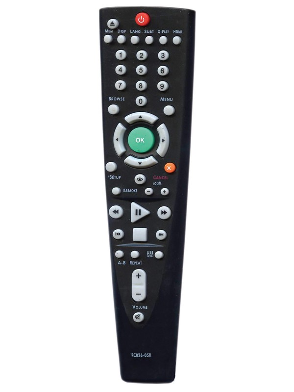 Пульт BBK RC026-05R для DVD проигрывателя