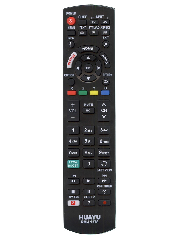 Универсальный пульт HUAYU RM-L1378 для телевизора Panasonic