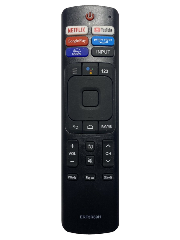 Пульт для телевизора Hisense ERF3169H ERF3R69H без голосового управления