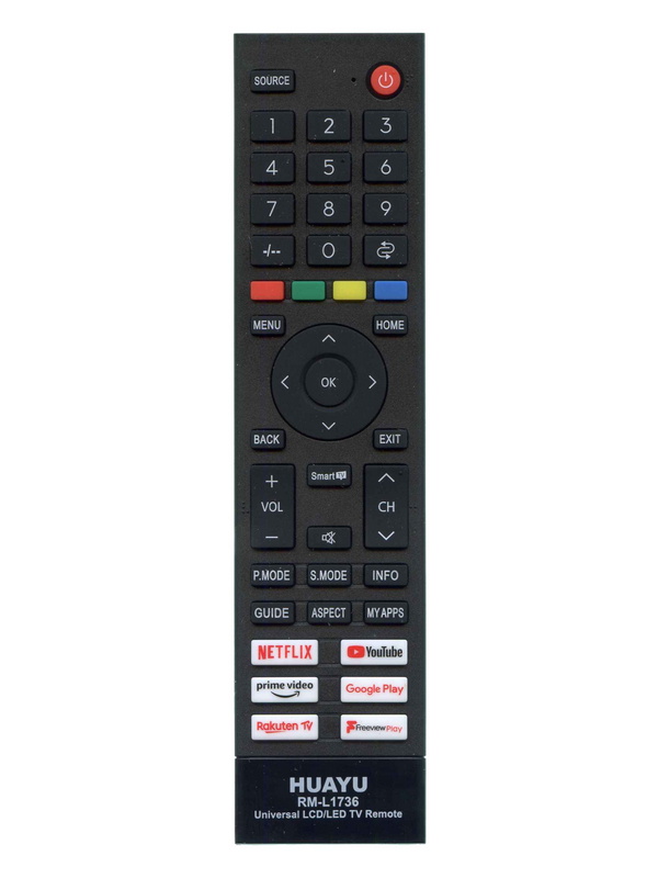 Пульт универсальный  Huayu RM-L1736 для Hisense