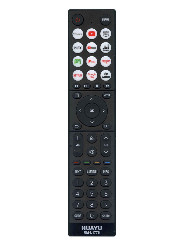 Пульт универсальный  Huayu RM-L1776 для Hisense