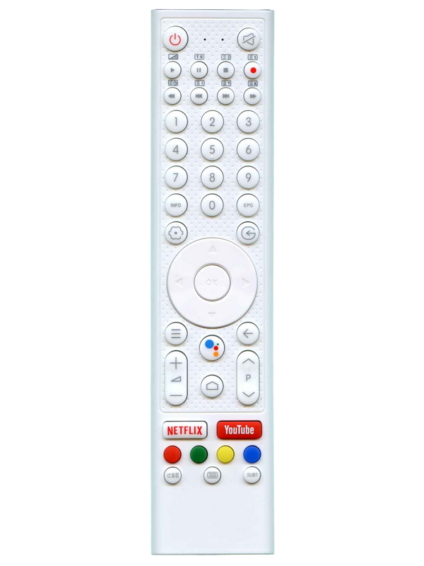 Пульт для телевизора ChangHong CH-V1-W Smart TV с голосовым управлением, , Netflix, YouTube