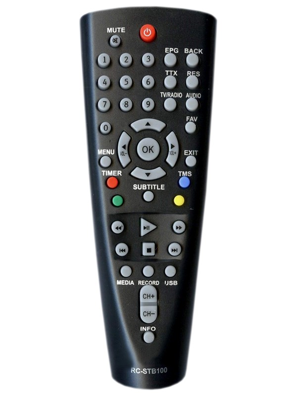 Пульт BBK RC-SMP712 для эфирных ресиверов DVB-T2