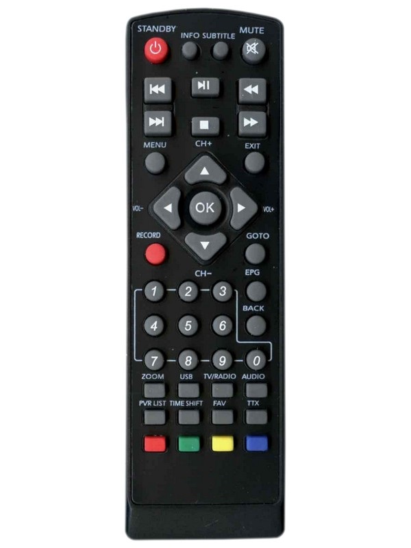 Пульт Tiger Nova HD для ресивера DVB-T2