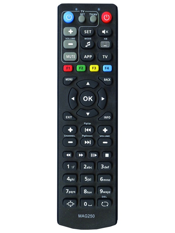 Пульт MAG 250 пульт для IPTV с обучаемым блоком
