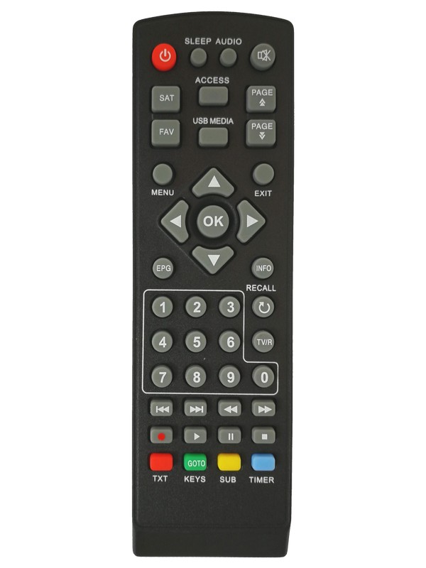 Пульт для спутникового + Т2 ресивера T2BOX 205
