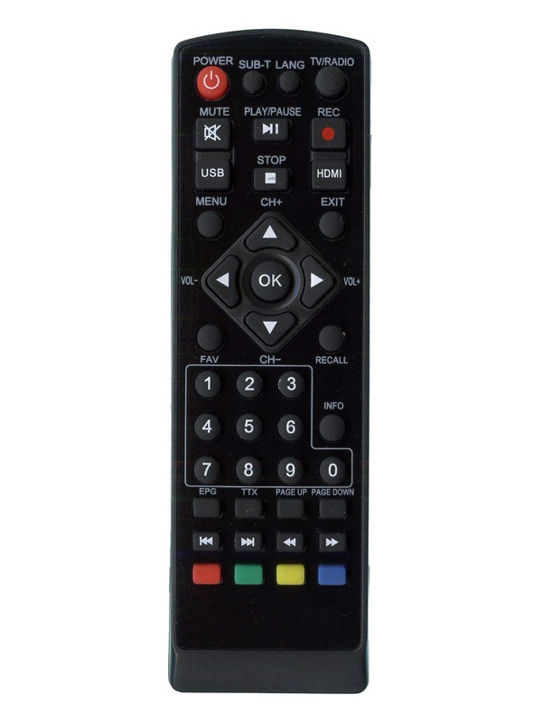 Пульт для эфирного ресивера тюнера DVB-T2 Atlanfa AT-787