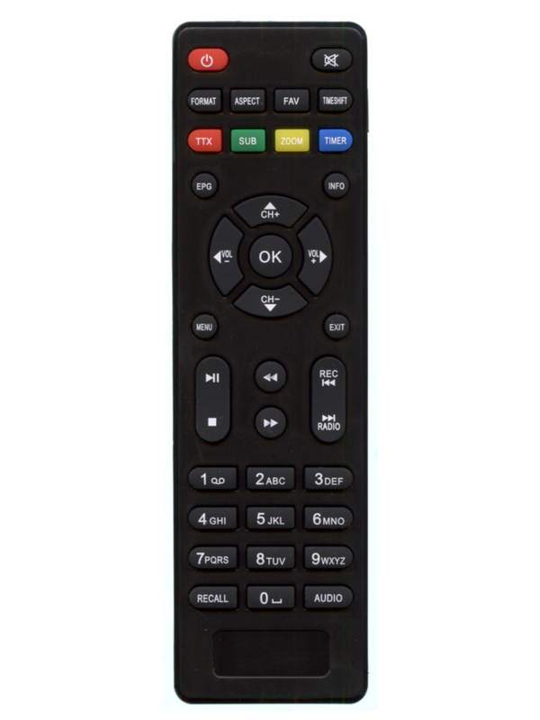 Пульт Winquest T2 Mini+ для эфирных ресиверов DVB-T2