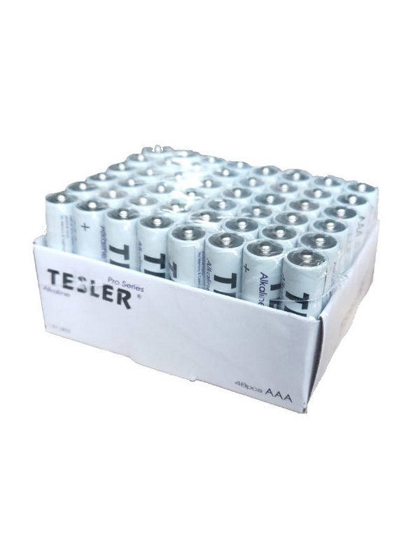 Батарейки TESLER Alkaline LR03-4 size AAA ( упаковка 48 шт.)
