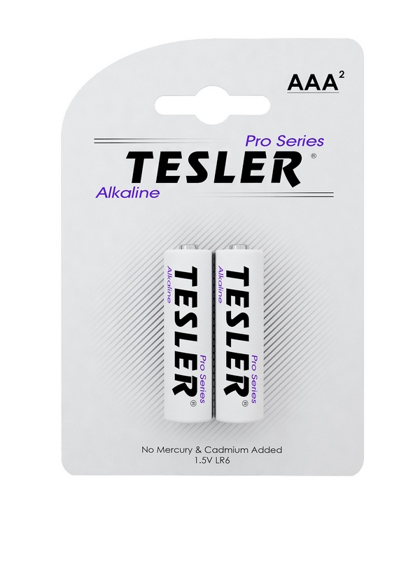 Батарейки TESLER Alkaline LR03-4 size AAA ( упаковка 2 шт.)