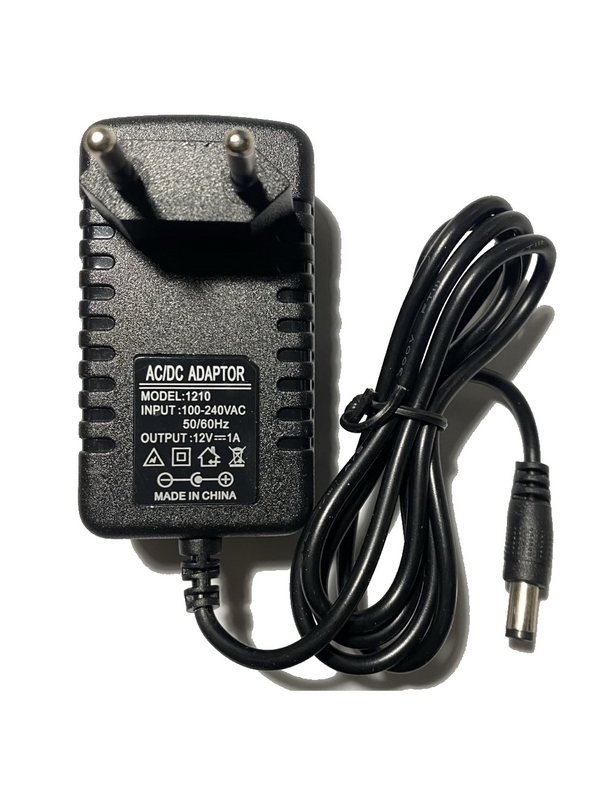 Блок питания 12V 1А коннектор 2.1 х 5.5 мм