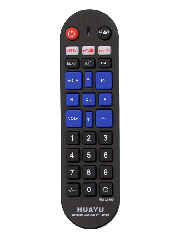 Пульт универсальный Huayu RM-L1600  5 в 1 (LCD/LED) работает на прямую с LG, Samsung, Sony, Panasonic, Philips
