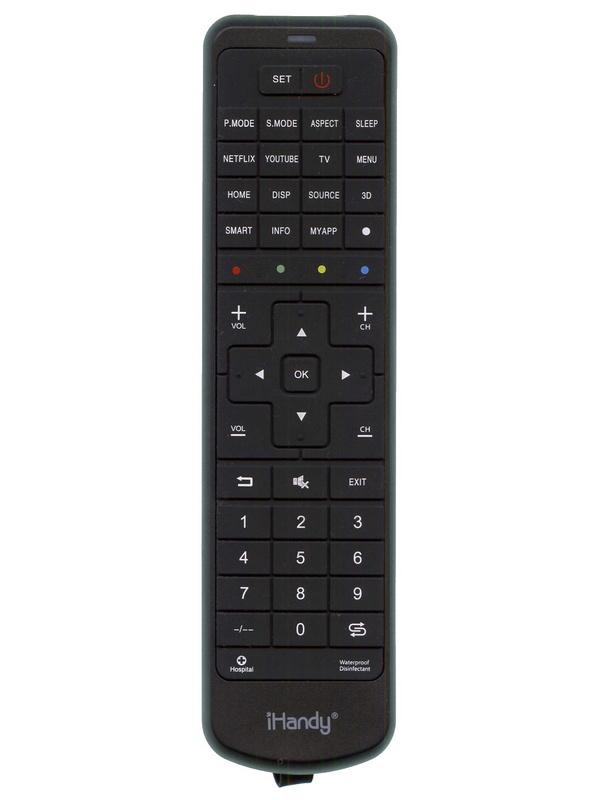 Пульт универсальный iHandy CRC1908 водонепроницаемый для SAMSUNG/LG/SONY 3в1 LCD/LED TV