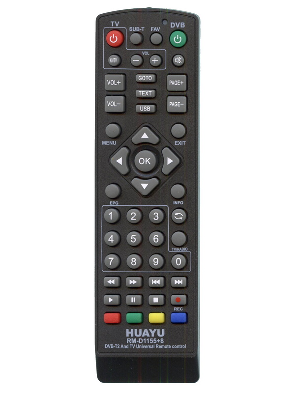 Пульт универсальный RM-D1155 для DVB-T2